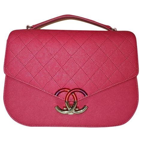 chanel flap bag with handle 2018